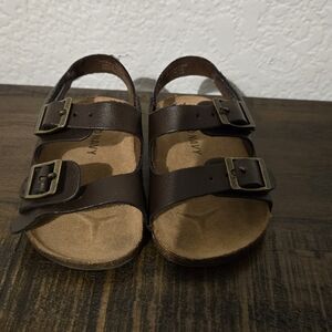 Brown Kids Sandals
